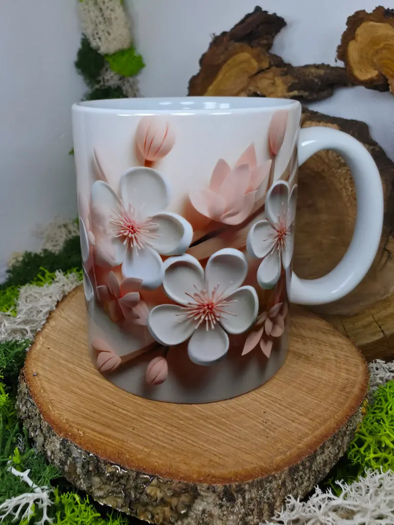 Mug 🌸fleur de cerisier 3D🌸