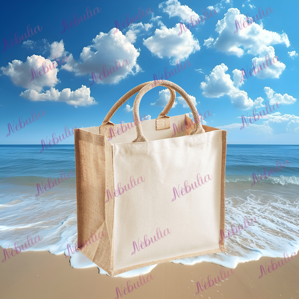 Sac en toile de Jute à personnaliser