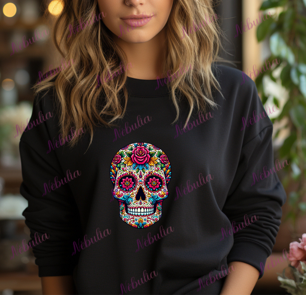 Sweat Skull  (XS, Noir)