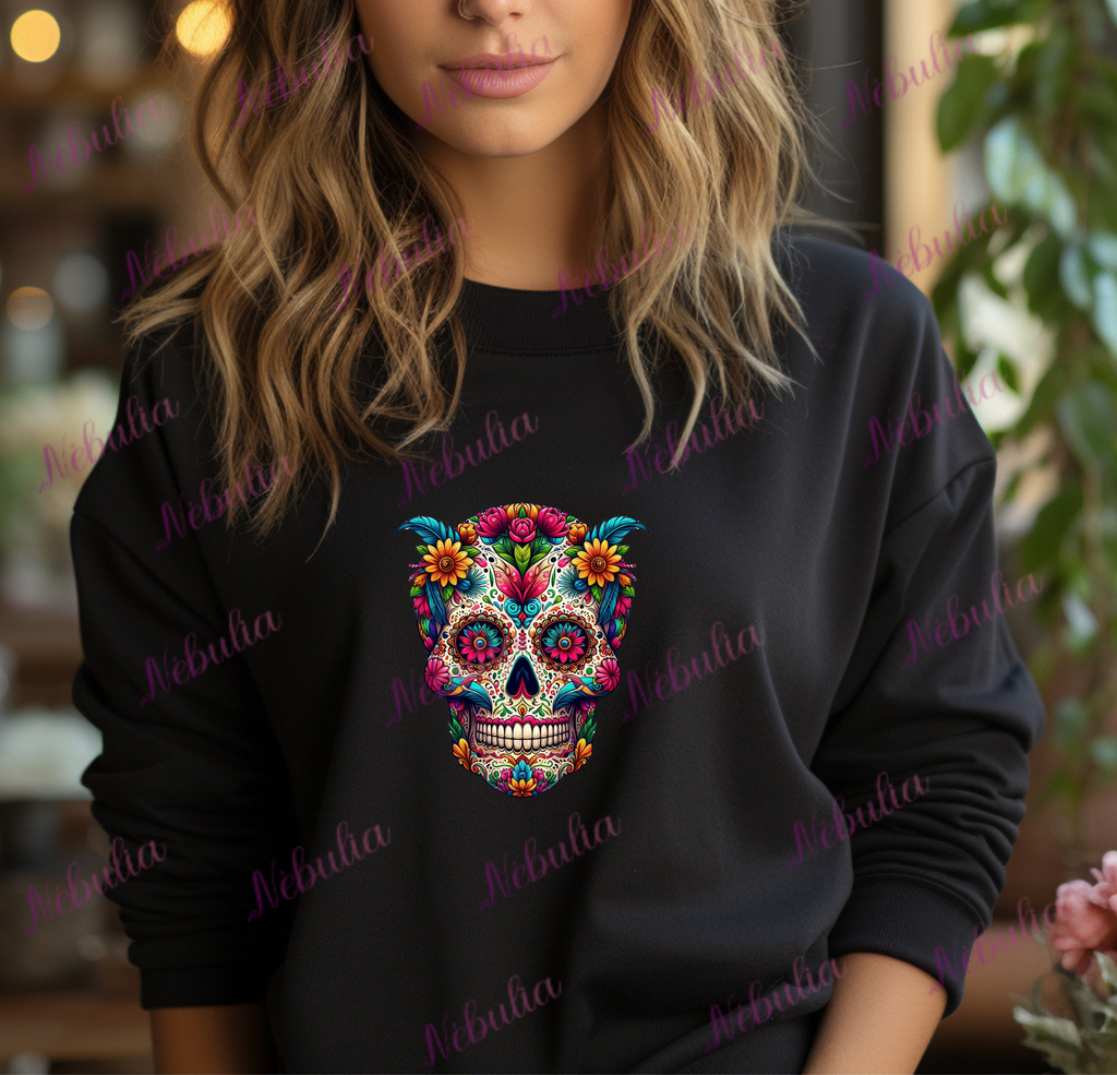 Sweat Skull Houp (S, Noir)