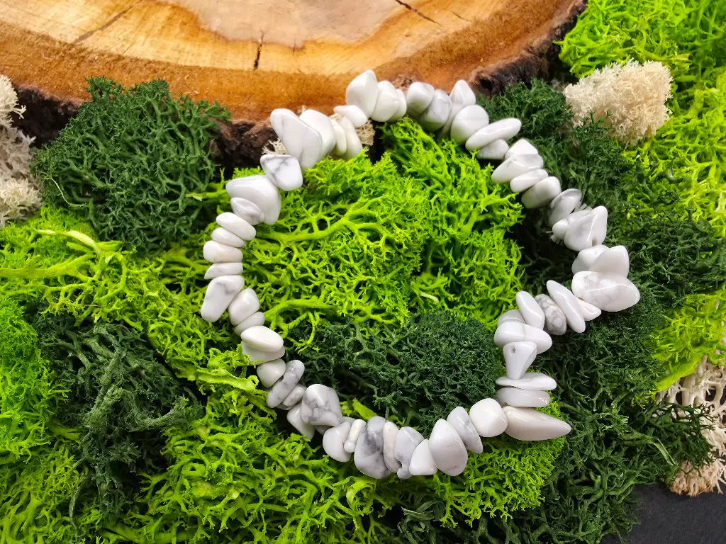 🤍Bracelet Baroque Howlite 🤍