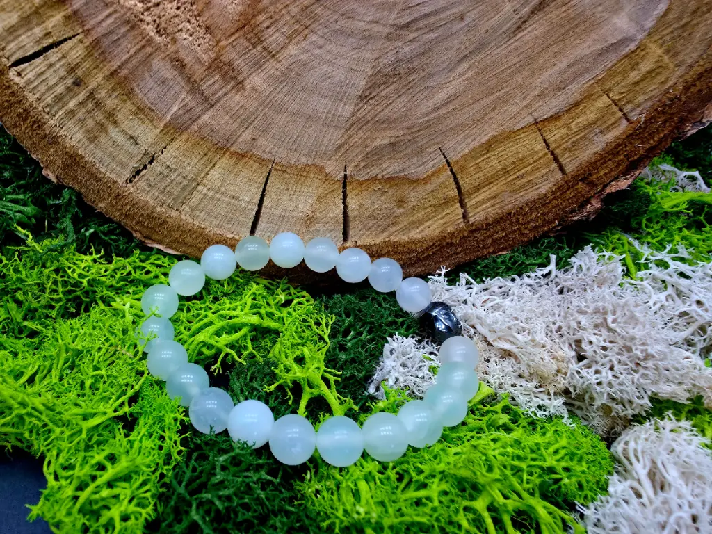 💚Bracelet Jade de Chine en 8 mm