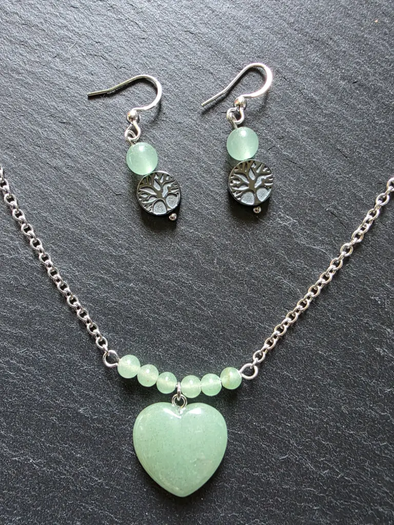 Parure 💚 Green Heart💚