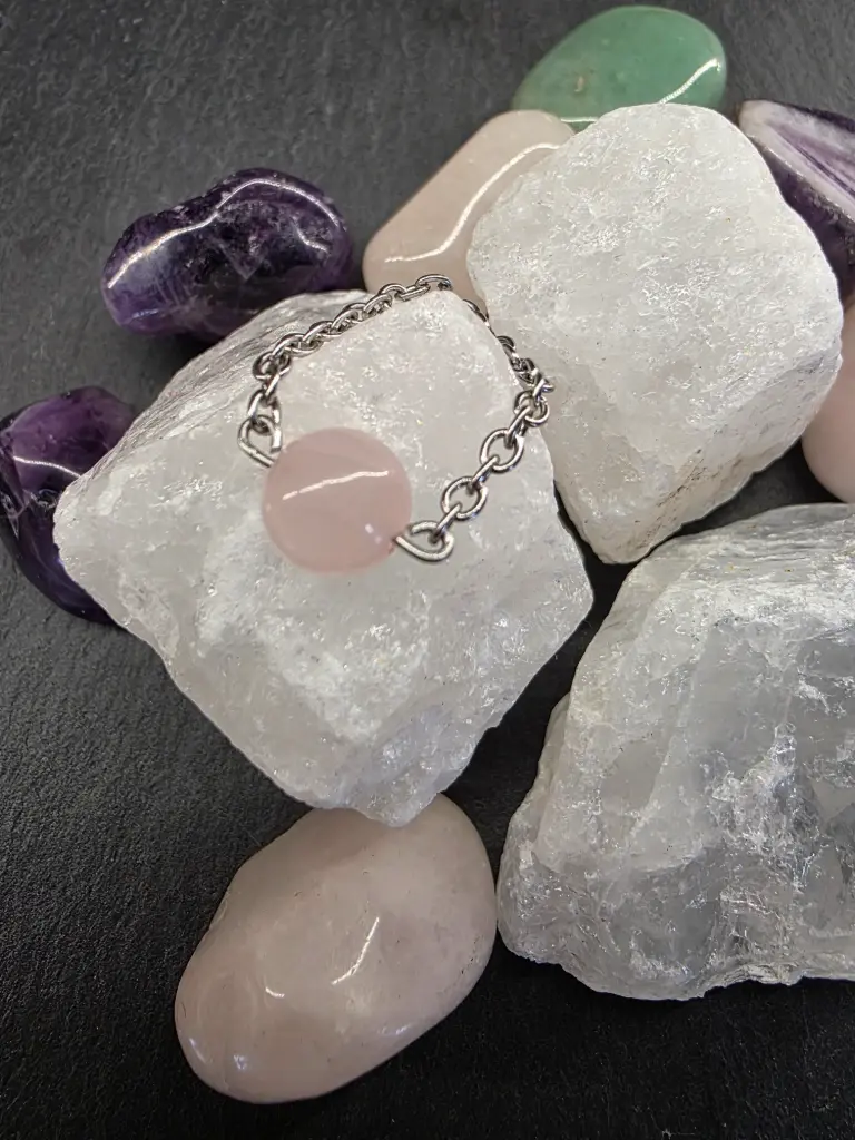 Bague Astréa Quartz Rose
