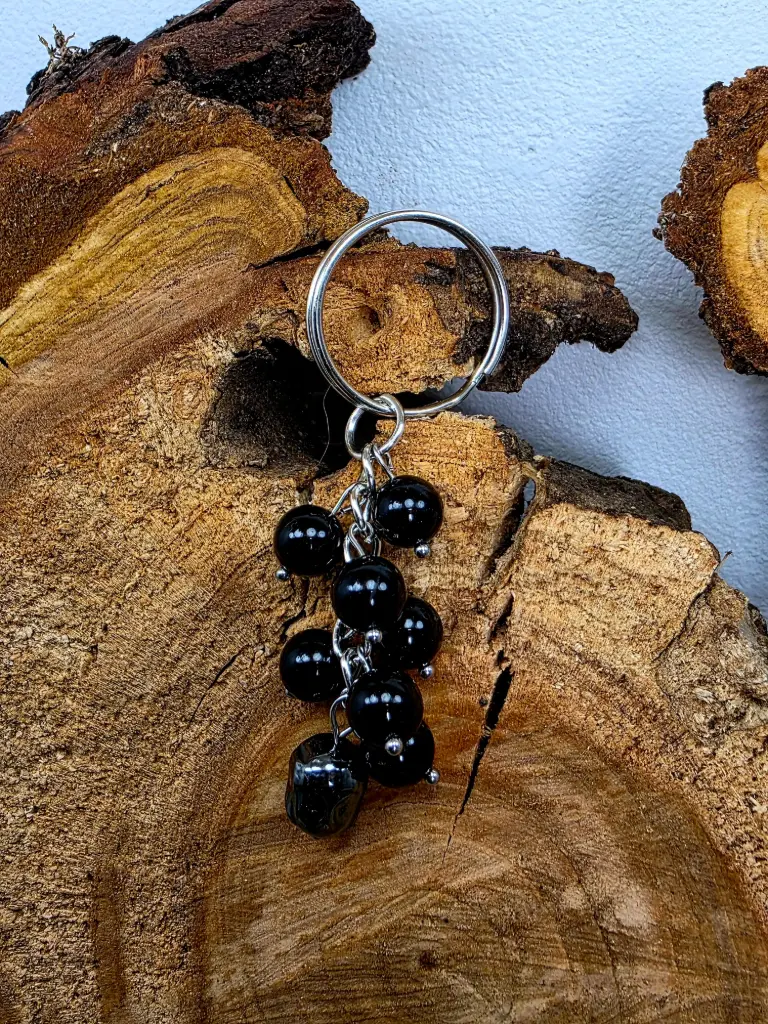 Porte clé Tourmaline noire