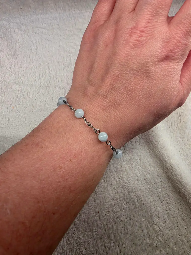 Bracelet Eonix en aigue marine