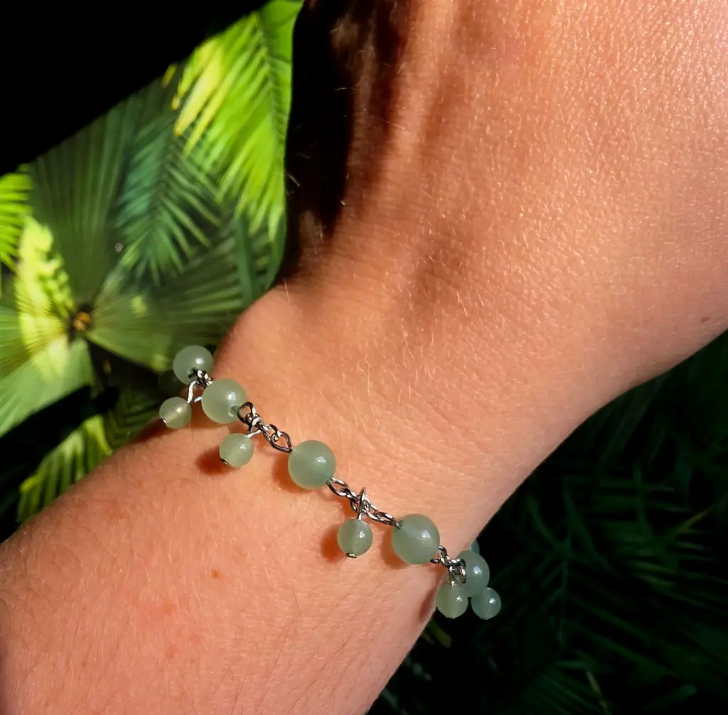 Bracelet "Elya" Aventurine Verte