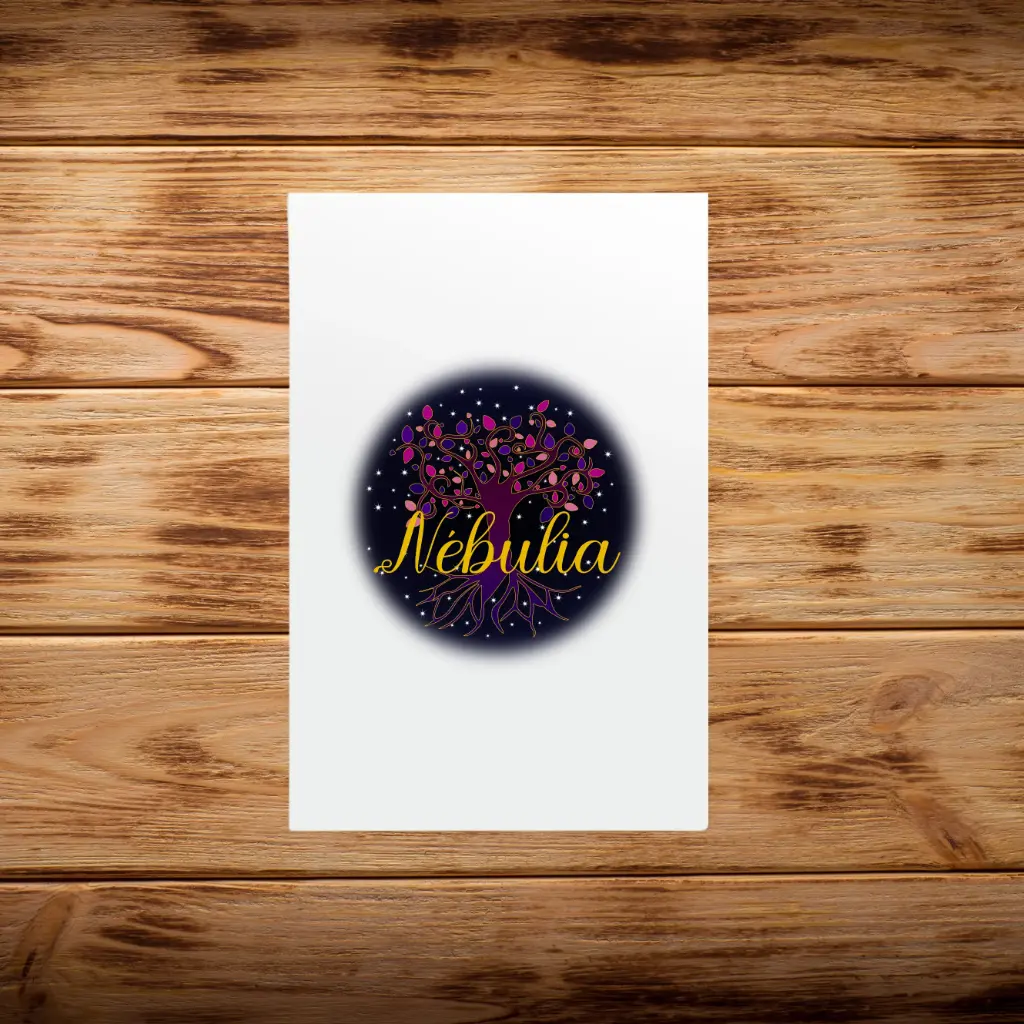 Plaque en aluminium blanche A5 à personnaliser