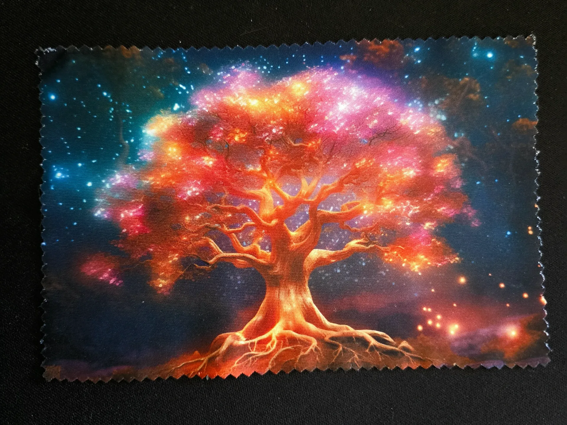 Lingette microfibre Arbre de vie  Lumineux