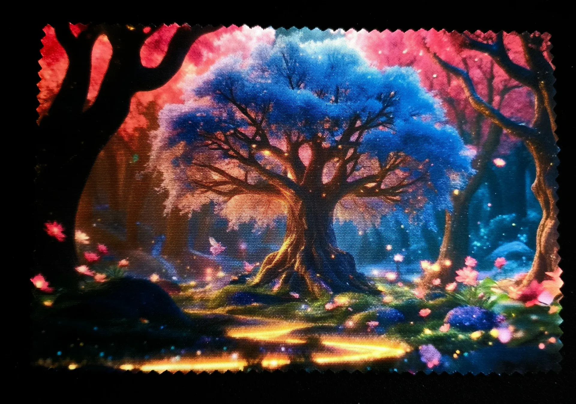 Lingette microfibre Arbre de vie 