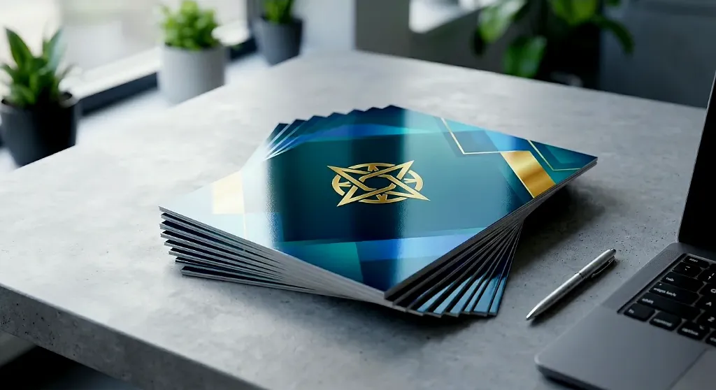 Flyers Personnalisés avec Finition Brillante – Création Artisanale (Recto)