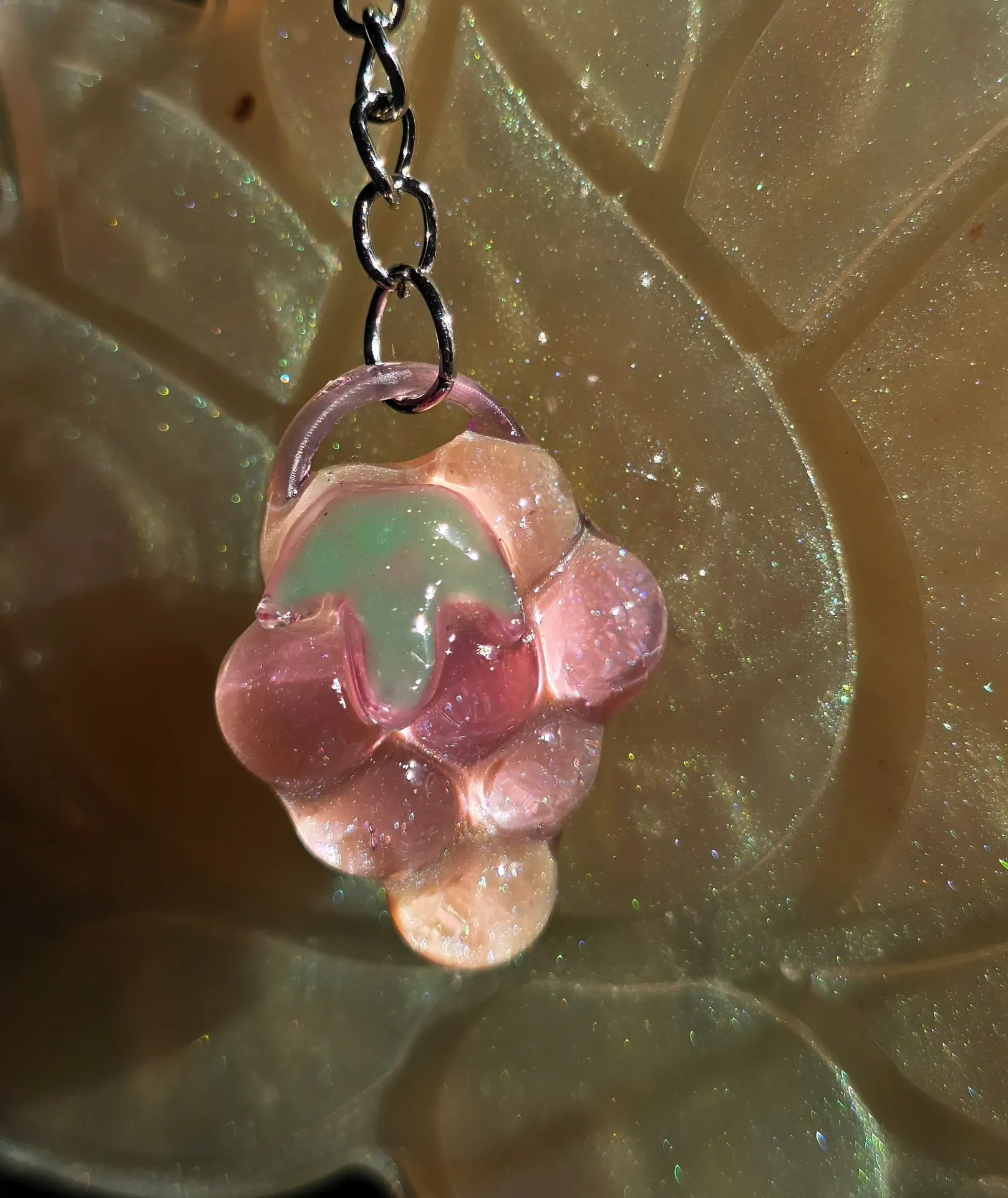 Porte clé grappe de raisin