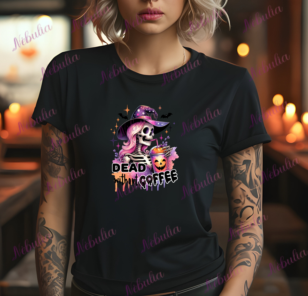 Tee-shirt Witch Coffee