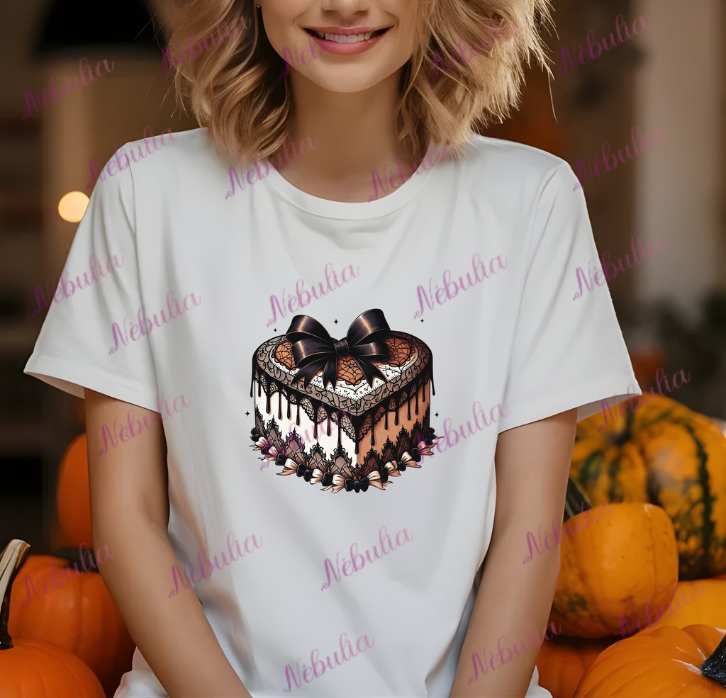 Tee-shirt Heart Cake