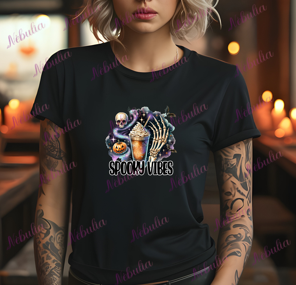 Tee-shirt Spooky Vibes