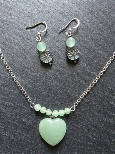 Parure 💚 Green Heart💚