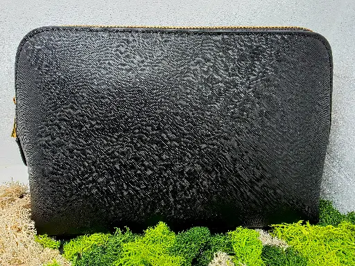 Pochette simili cuir à personnaliser en Flex