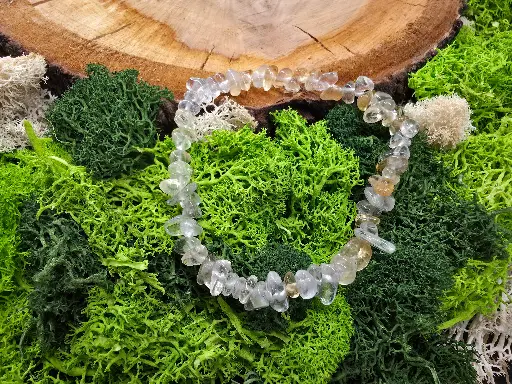 Bracelet Baroque Citrine naturelle 💛