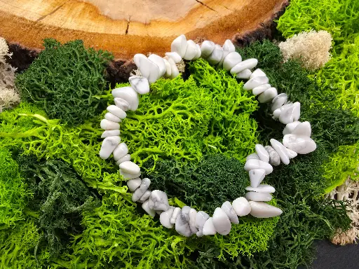 🤍Bracelet Baroque Howlite 🤍