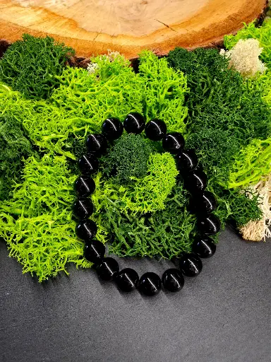 🖤Bracelet Tourmaline noire en 8mm🖤