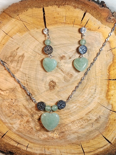 💚🌳Parure Tree of life Green🌳💚