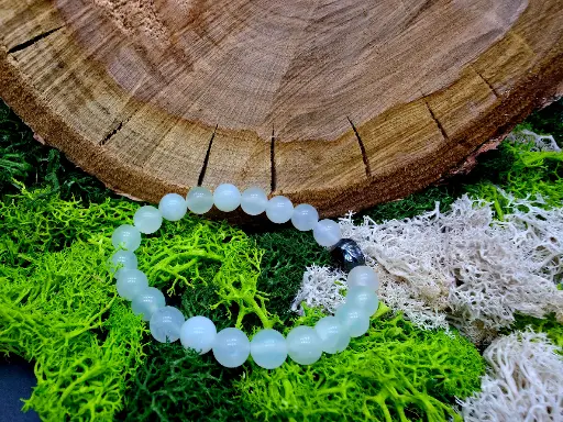 💚Bracelet Jade de Chine en 8 mm