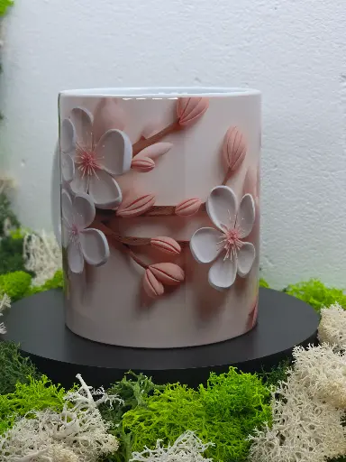 Mug 🌸fleur de cerisier 3D🌸